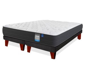 Cama europea Europedic dual 2 plazas box base dividida