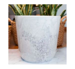 Macetero Barcelona blanco 40x36 cm