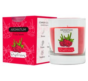 Vela Fruity scents vaso aroma frambuesa 190 g
