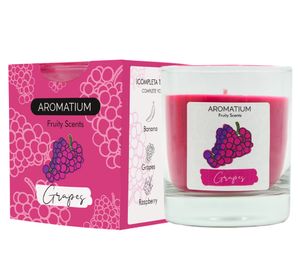 Vela Fruity scents vaso aroma uva 190 g