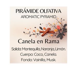Velas Yogurt aroma canela 100 g