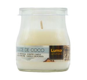 Velas Yogurt aroma coco vainilla 100 g