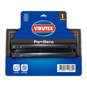 Esponja parrillera con mango negro