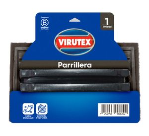 Esponja parrillera con mango negro