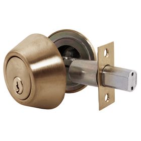 Cerrojo Auxiliar doble llave bronce