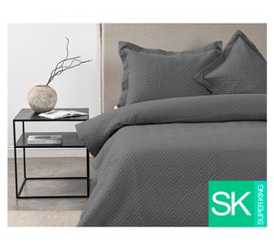 Quilt Tulum gray Súper King