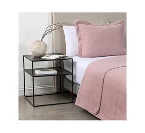 Quilt Tulum Pink 1.5 plazas