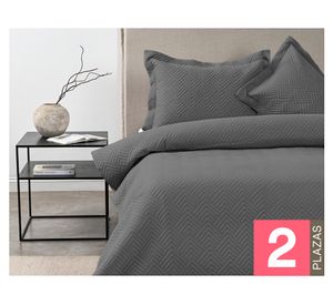 Quilt Tulum gray 2 plazas