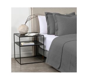Quilt Tulum gray 2 plazas