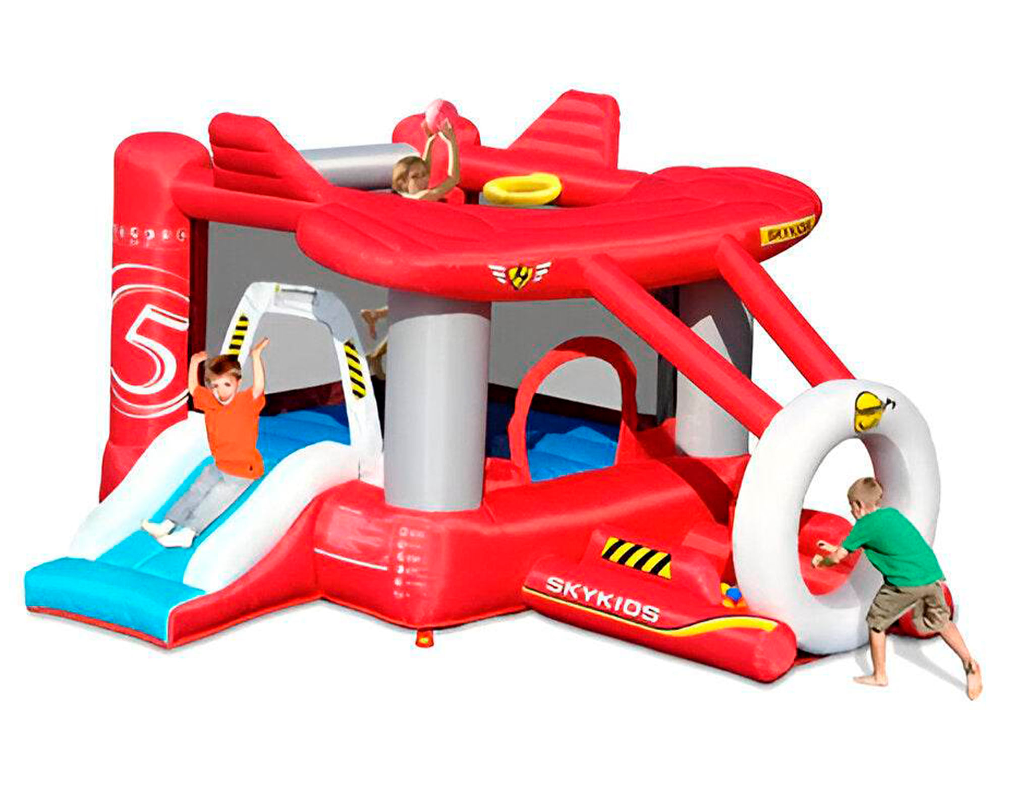 Blastzone Juego inflable Avión 2.9x2.6m