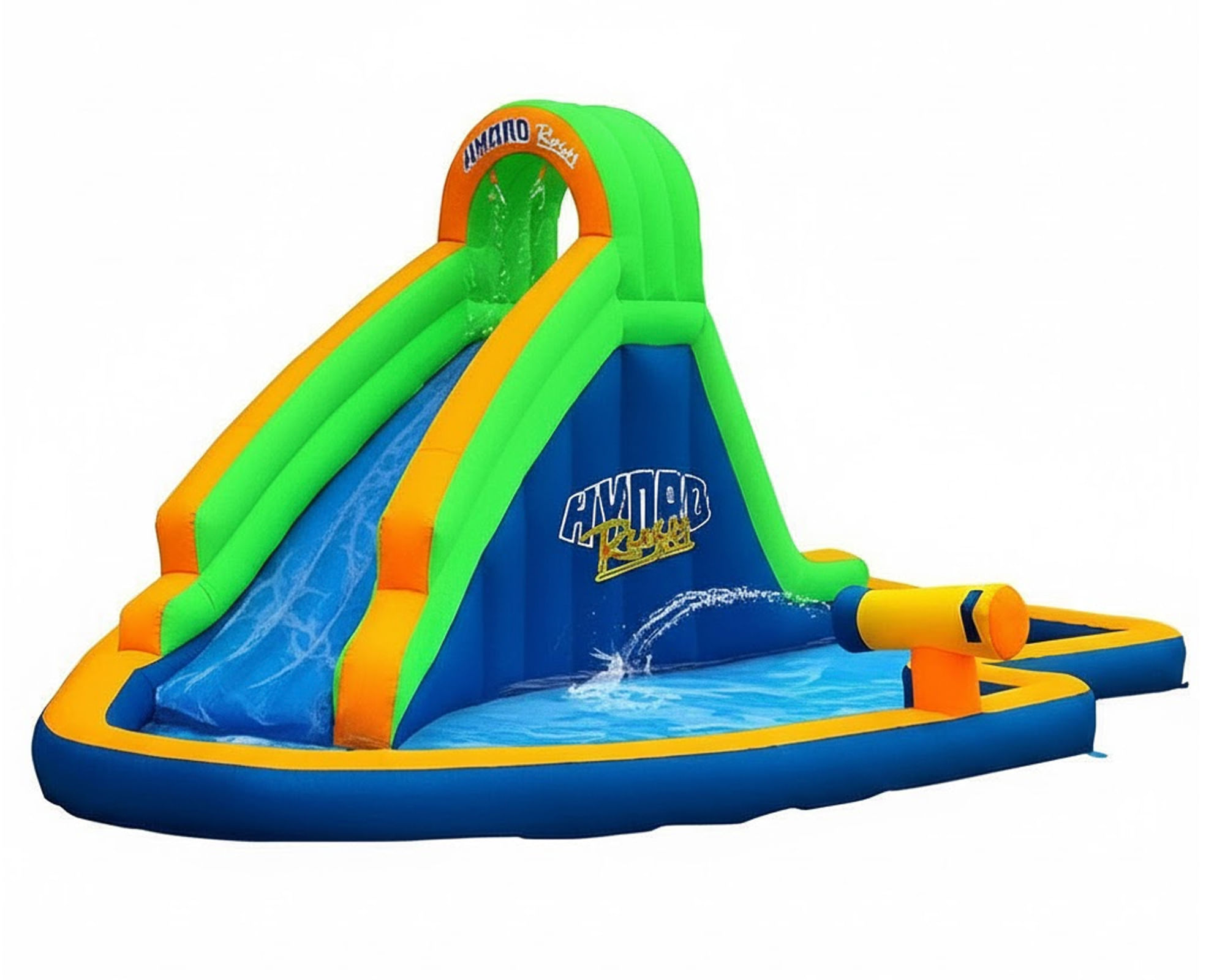 Blastzone Juego inflable Hydrorush 5.7x3.5m