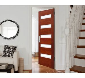 Puerta Andaluz cerezo pino radiata 75x200 cm