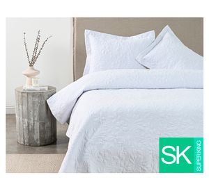 Quilt Liso Garden white Súper King
