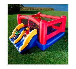 Inflable triple juego