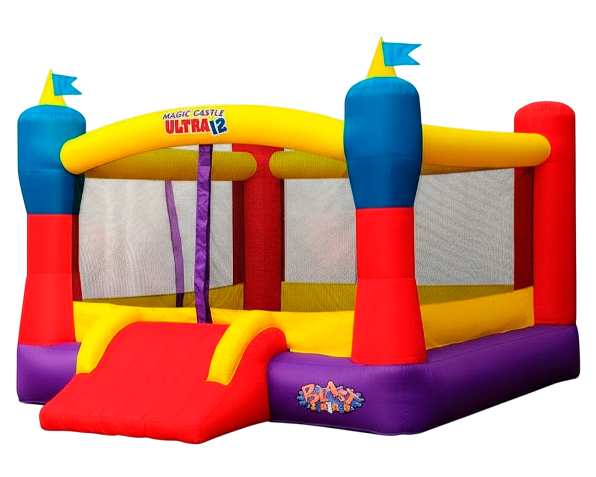 Blastzone Juego inflable Castillo Mágico XL
