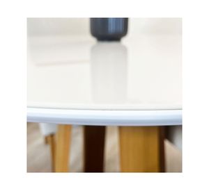 Comedor 4 sillas Montreal  beige 80x100x100 cm