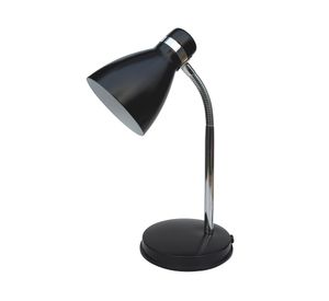 Lámpara escritorio 40W E27 1L Lince negro