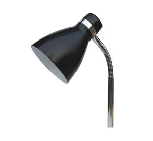 Lámpara escritorio 40W E27 1L Lince negro
