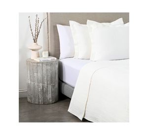 Cubrecama Mila blanco Súper King