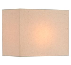 Pantalla lámpara sobremesa Mx beige 28x26x16 cm