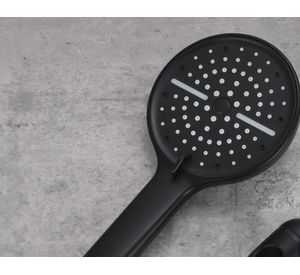 Set de ducha 5 funciones negro