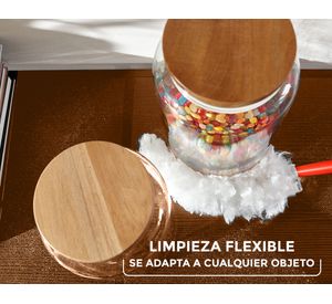 Vileda flex & catch plumero mango corto | incluye 2 repuestos
