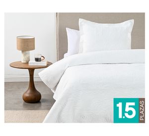 Quilt Matelado blanco 1.5 plazas