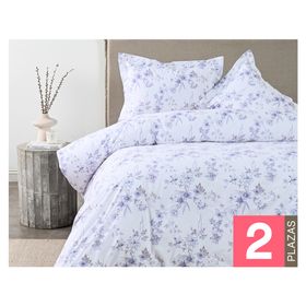 Funda de plumón Ester blanco 2 plazas