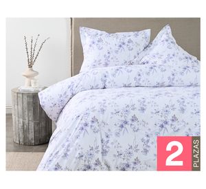 Funda de plumón Ester blanco 2 plazas