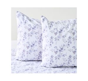 Juego de sábanas súper king 200 hilos Ester morado