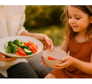 Bowl redondo Bio Bamboo orgánico gris 15x7 cm 600 ml
