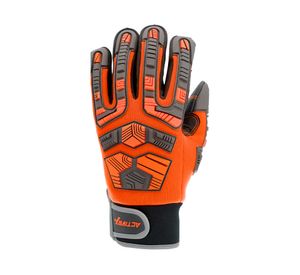 Guante Anticorte X6 naranjo