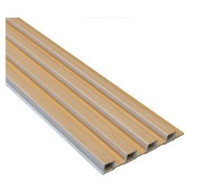 Revestimiento WPC Mónaco beige 240x15.5 cm 2.16 m2