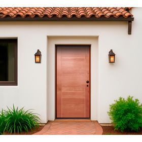 Puerta Turín 7 Panel crudo madera pino radiata 80x200 cm