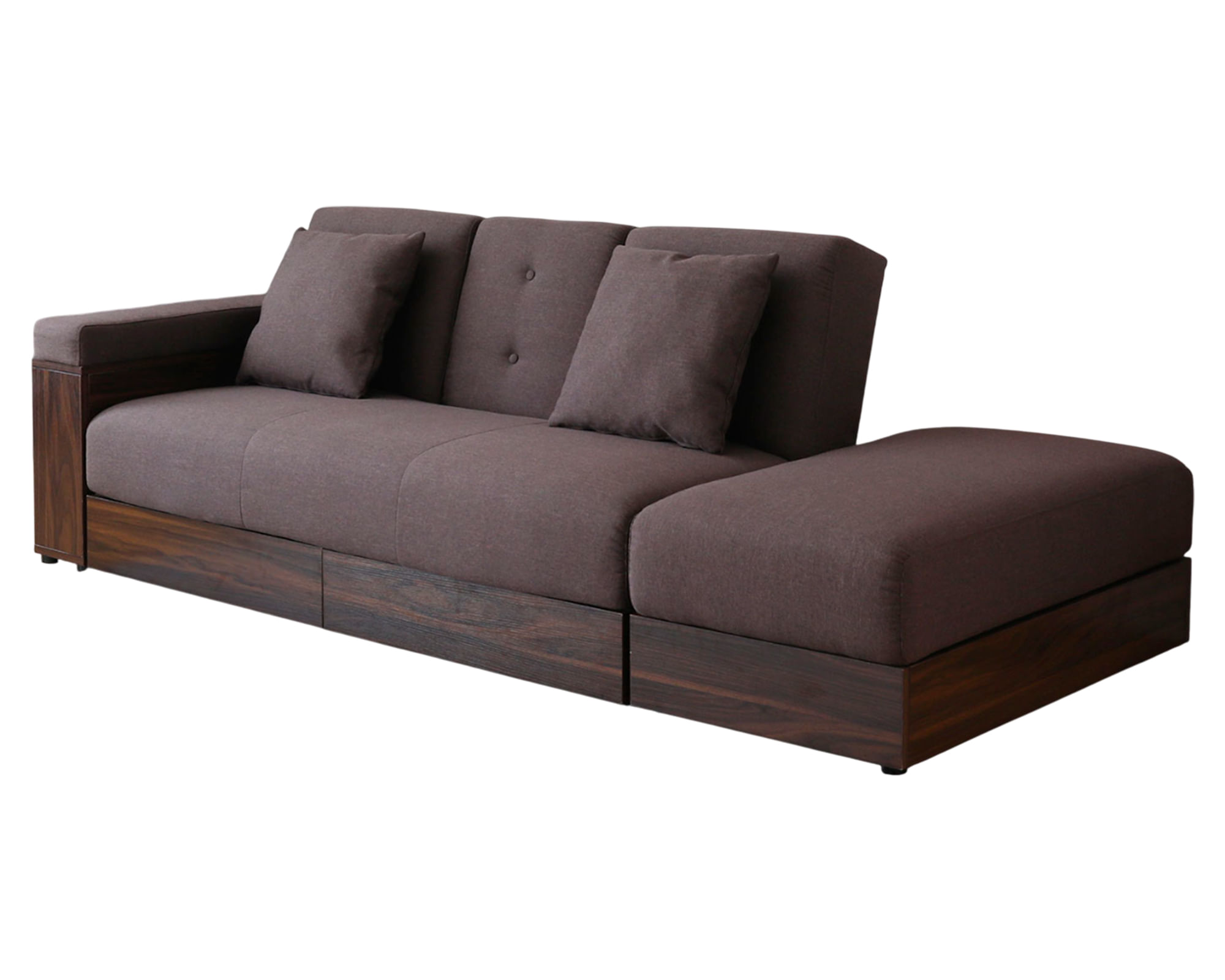 Alaia Home Sofá cama 3 cuerpos Alaska lino café