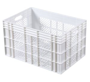 Caja ventilada WR blanco polipropileno 76 lt