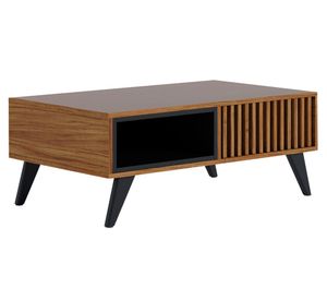 Mesa de centro Jeri 35.2x90.5x54 cm negro/café