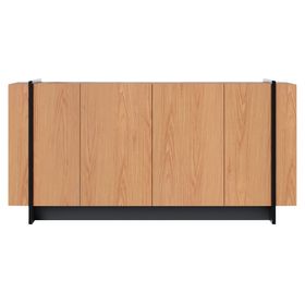 Buffet Copacabana café/negro 79.7x160x42.5 cm