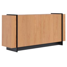 Buffet Copacabana café/negro 79.7x160x42.5 cm