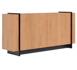 Buffet Copacabana café/negro 79.7x160x42.5 cm