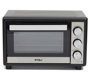 Horno eléctrico Compact plus KR-F25N-10DKH negro 25L