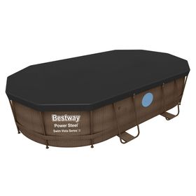 Cobertura piscinas Ovalada 427x230 cm