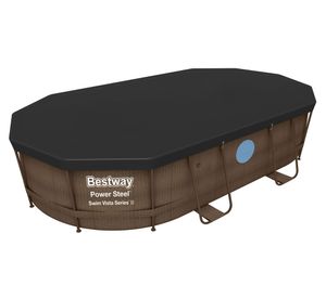 Cobertura piscinas Ovalada 427x230 cm