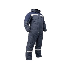 Buzo de trabajo Oxford térmico azul