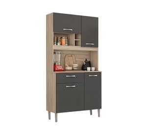 Kit cocina Malta avena/grafito