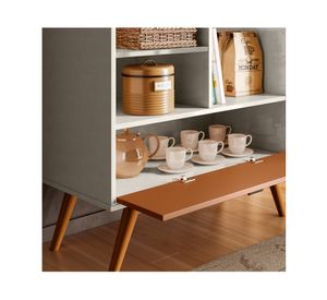 Bar para café Rubi blanco/café