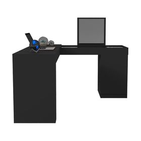 Tocador Star negro 1 puerta