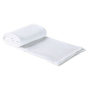 Piecera Waffle White 100x230 cm