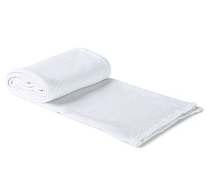 Piecera Waffle White 100x230 cm