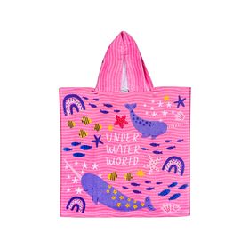 Toalla capucha Velour Girl 300 g 60x120 cm